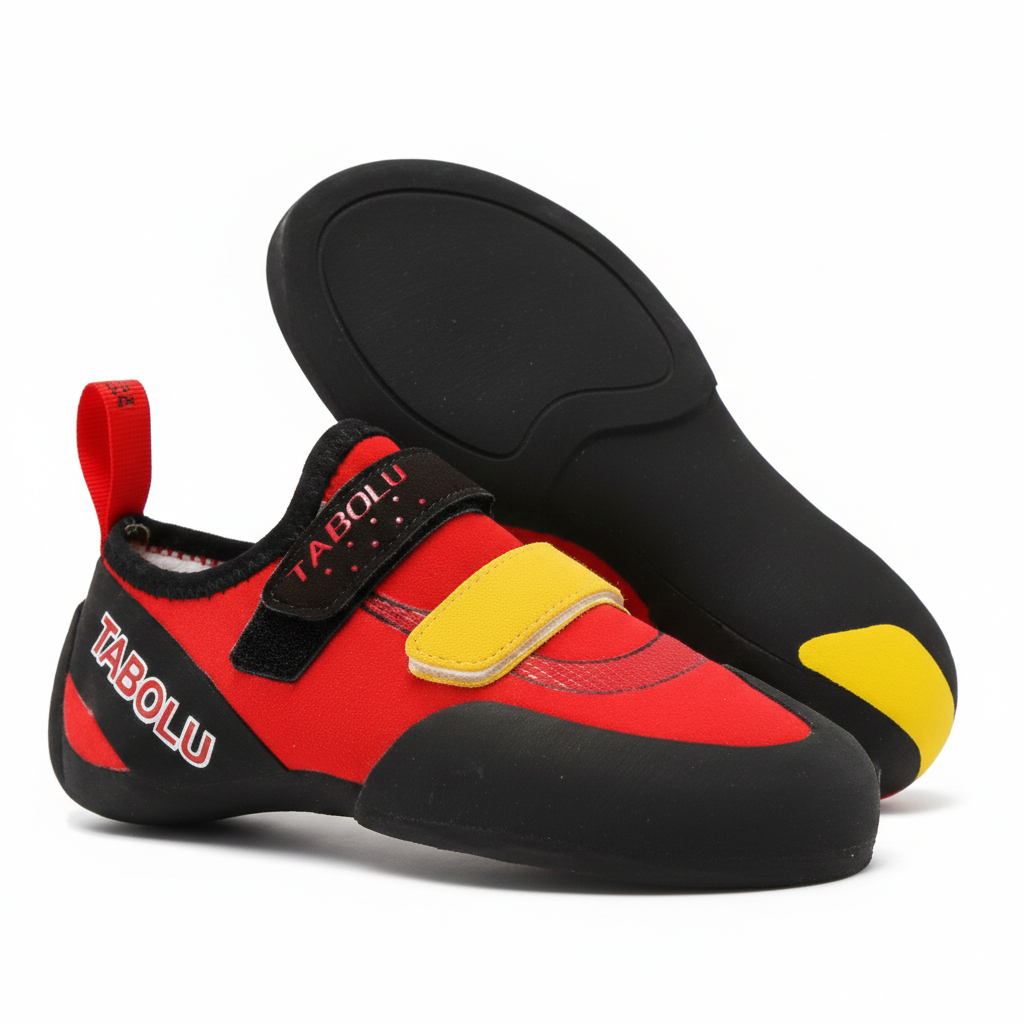 TABOLU - Chaussons d'Escalade pour Enfant Intérieure et Extérieure