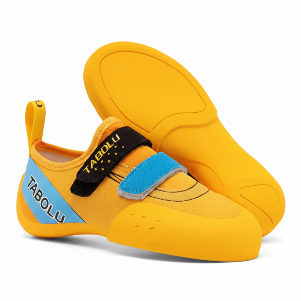 TABOLU - Chaussons d'Escalade pour Enfant Intérieure et Extérieure