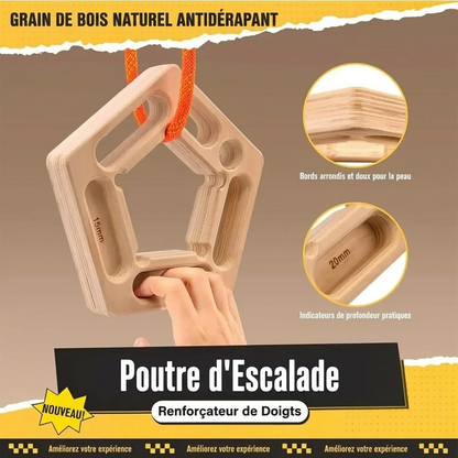 Planche Escalade Entraînement Doigts