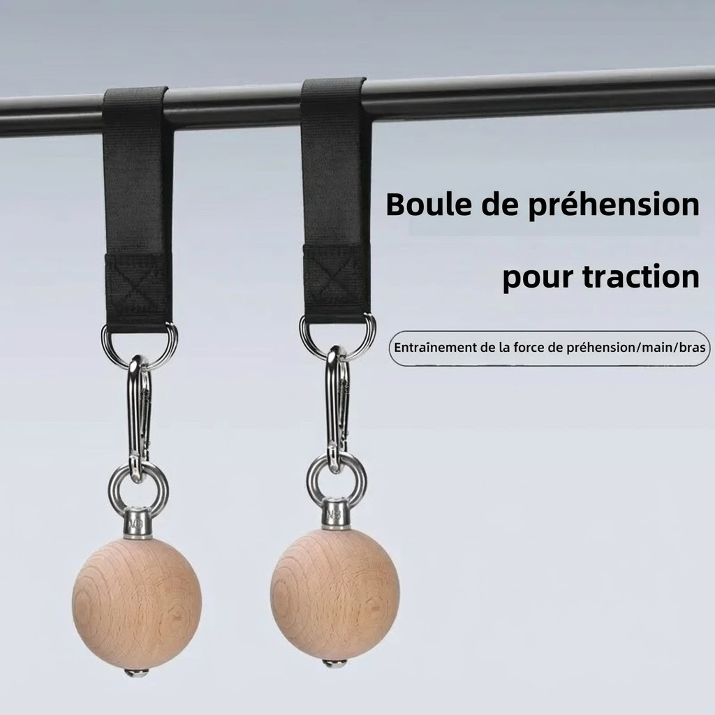 Boules de Traction en hêtre Pro