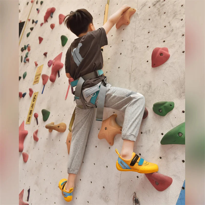 Chaussons d'Escalade pour Enfant Intérieure et Extérieure