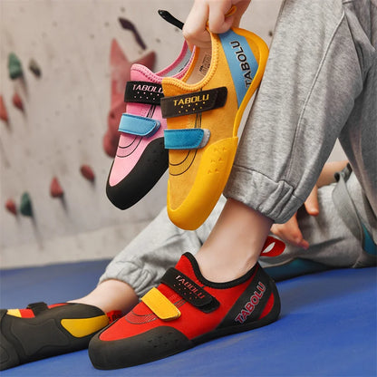 Chaussons d'Escalade pour Enfant Intérieure et Extérieure